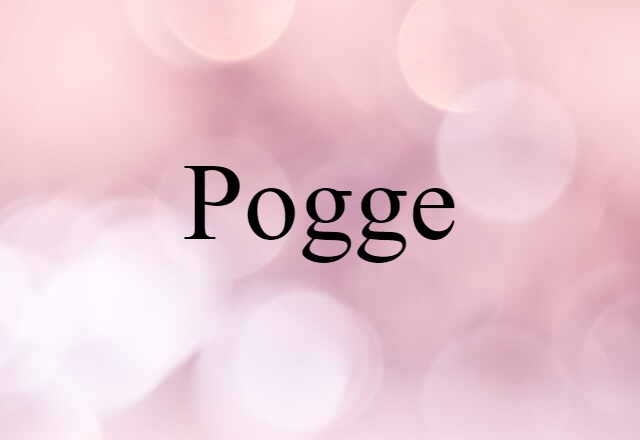 pogge