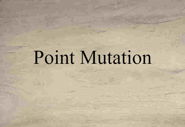 point mutation