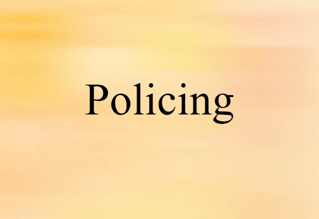 policing