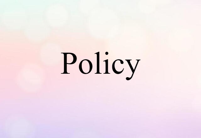 policy