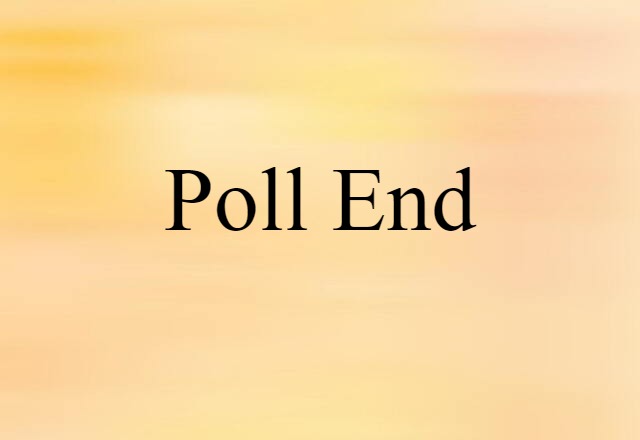 poll end