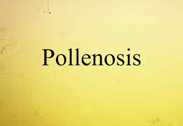 pollenosis