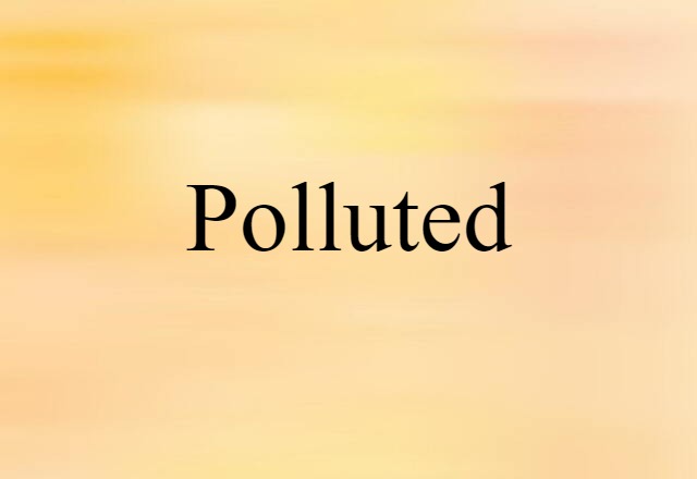 polluted