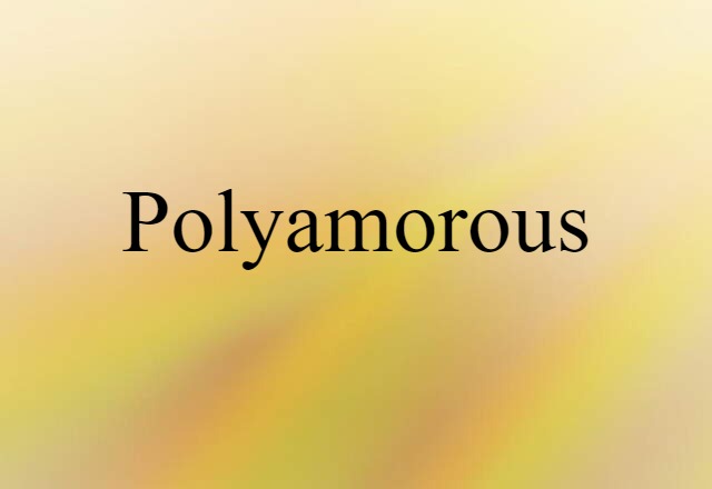 polyamorous