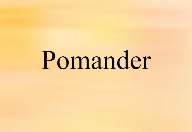 pomander