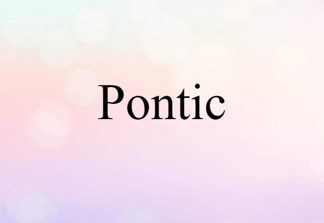 pontic