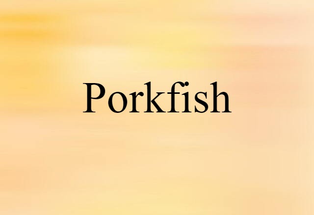 porkfish