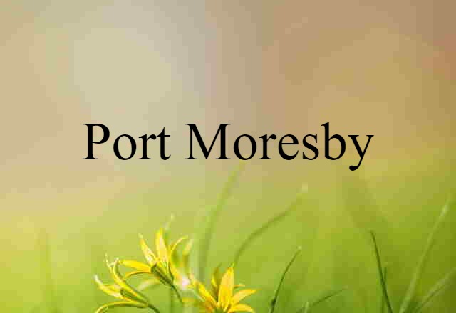 Port Moresby