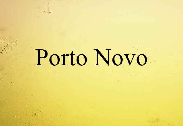 Porto Novo