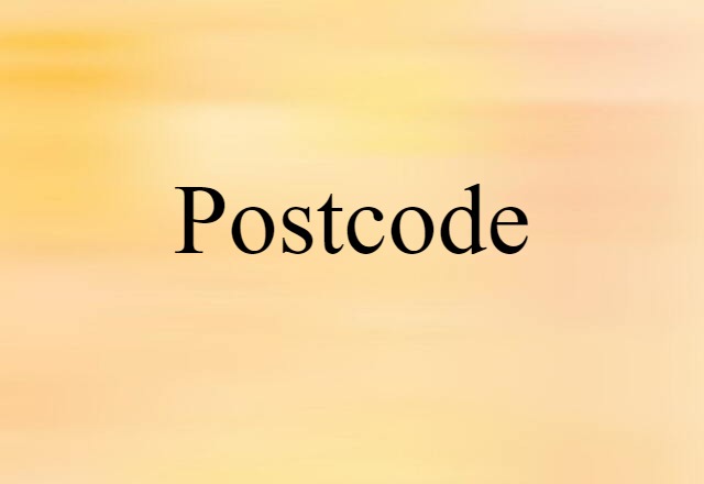 postcode