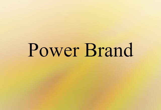 power brand