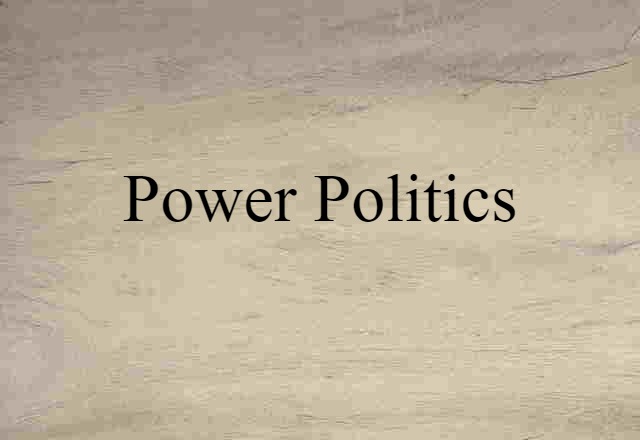 power politics