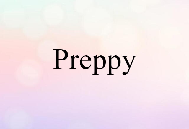 preppy