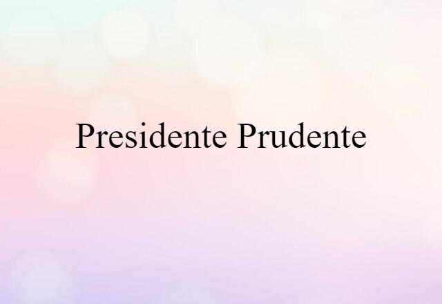 Presidente Prudente