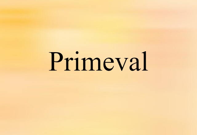 primeval