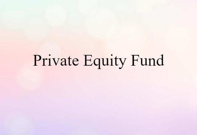 private equity fund