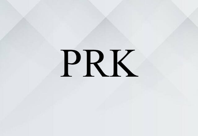 PRK