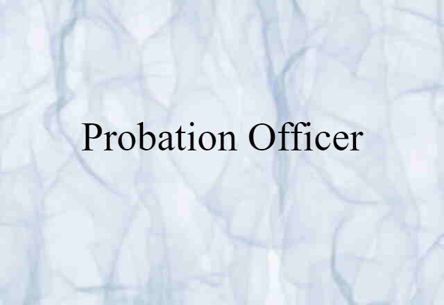 probation officer