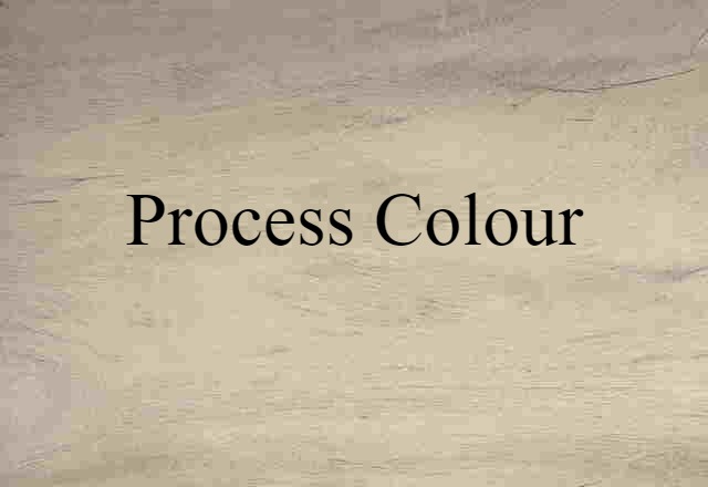 process colour