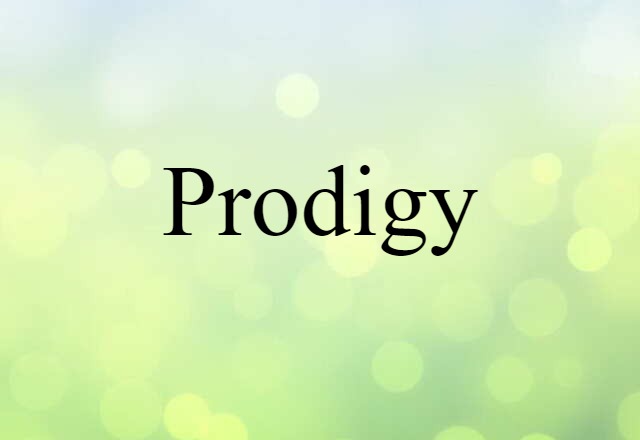 prodigy