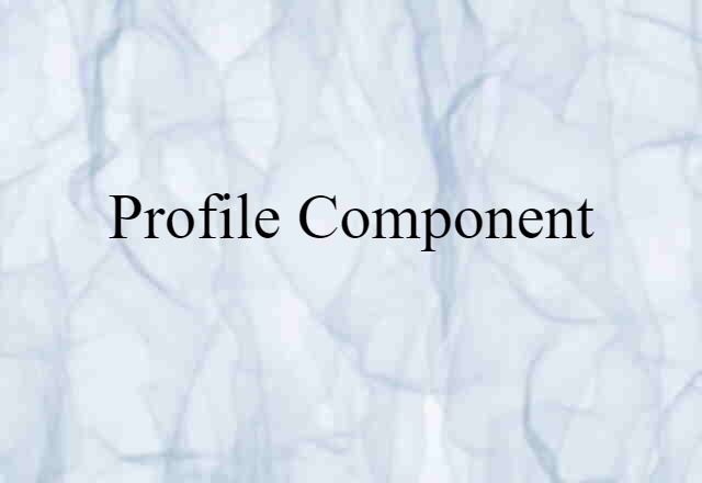 profile component