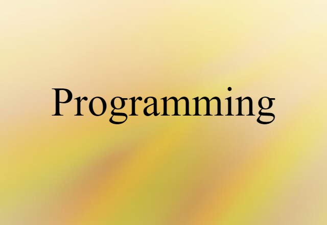 programming