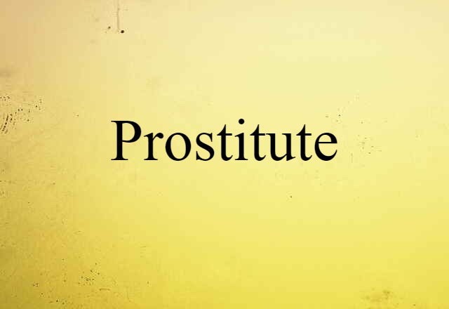 prostitute