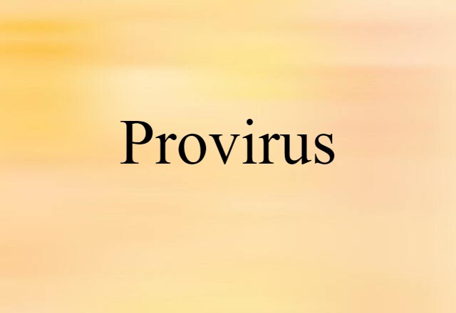 provirus