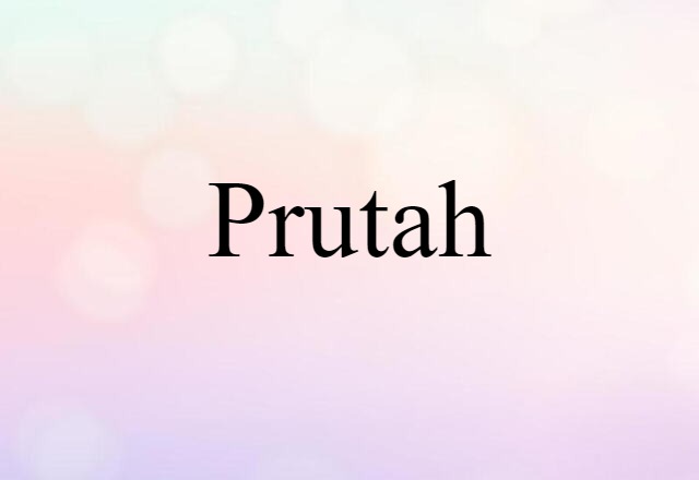 prutah