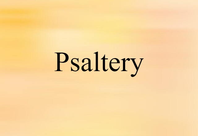 psaltery