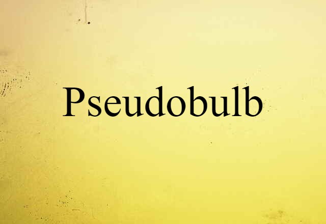 pseudobulb