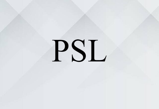 PSL