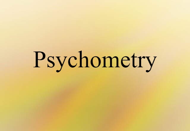 psychometry