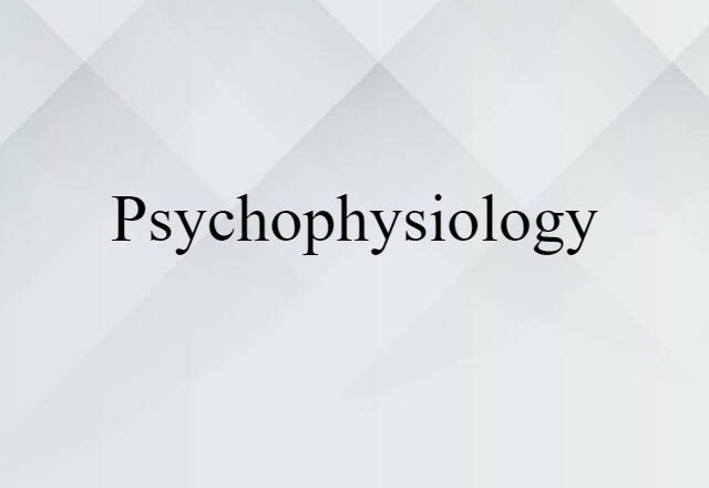 psychophysiology