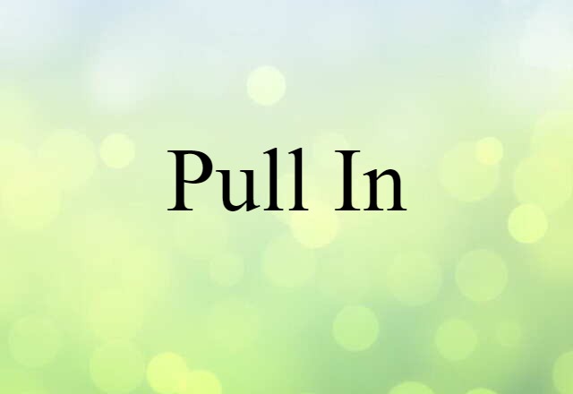 pull-in