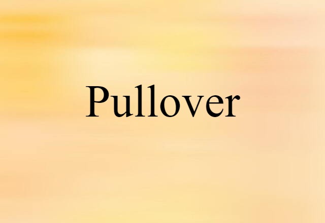 pullover