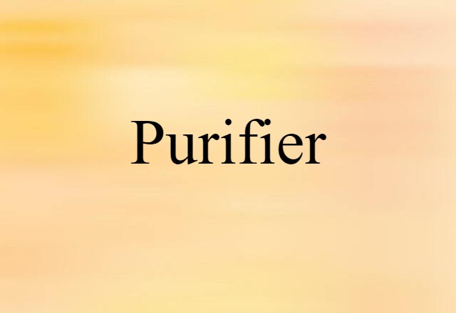 purifier