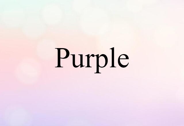 purple