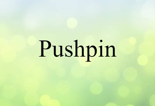 pushpin