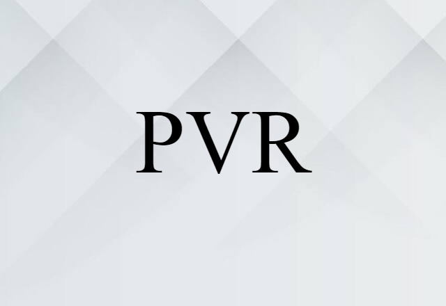 PVR