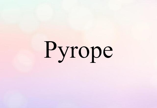 pyrope