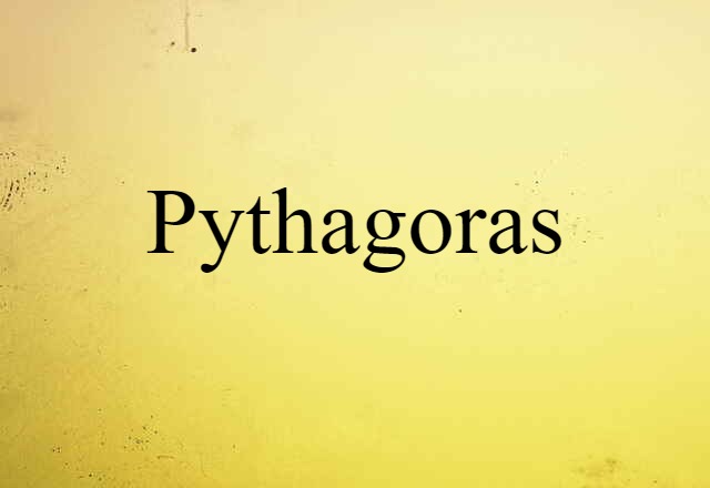 Pythagoras