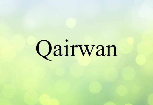 Qairwan