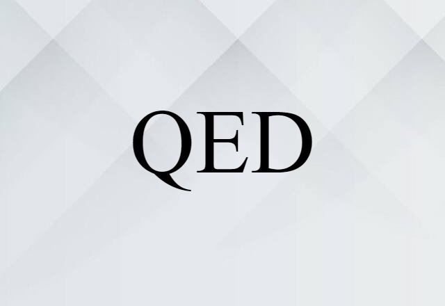 QED