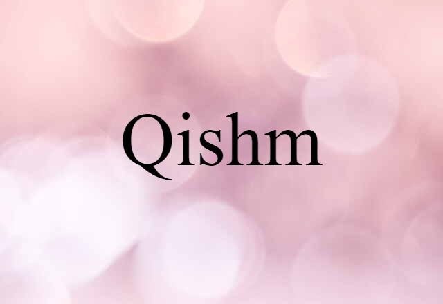 Qishm