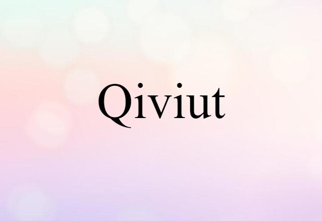 qiviut