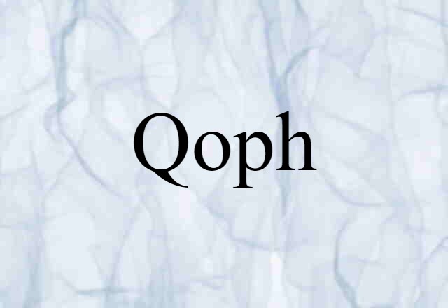 qoph