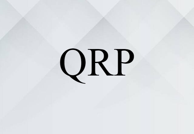 QRP