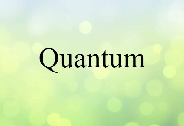 quantum