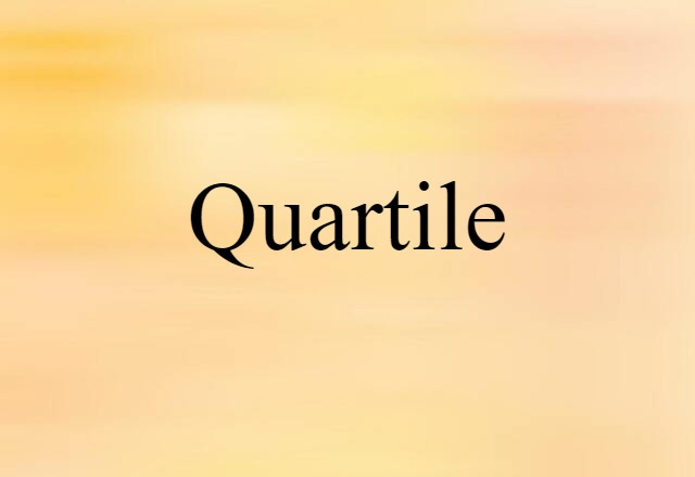 quartile